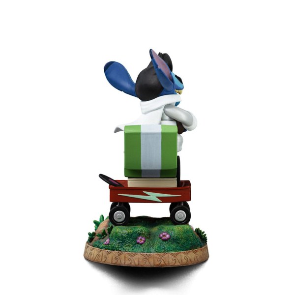 Statuetta Lilo & Stitch 1/10 Art Scale Stitch Re del Rock 17 cm