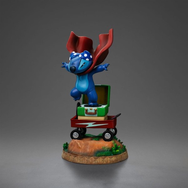 Statuetta Lilo & Stitch 1/10 Art Scale Stitch Laundry 19 cm