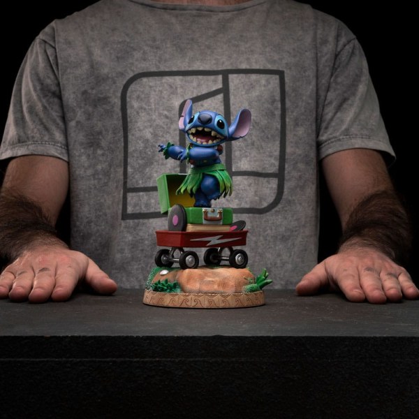Statuetta Lilo & Stitch 1/10 Art Scale Stitch Hula 17 cm