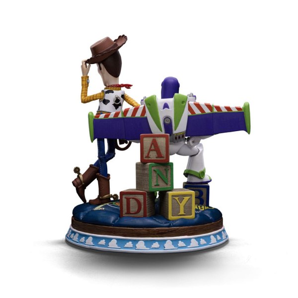 Toy Story statuetta 1/10 Deluxe Art Scale Buzz & Woody 38 cm