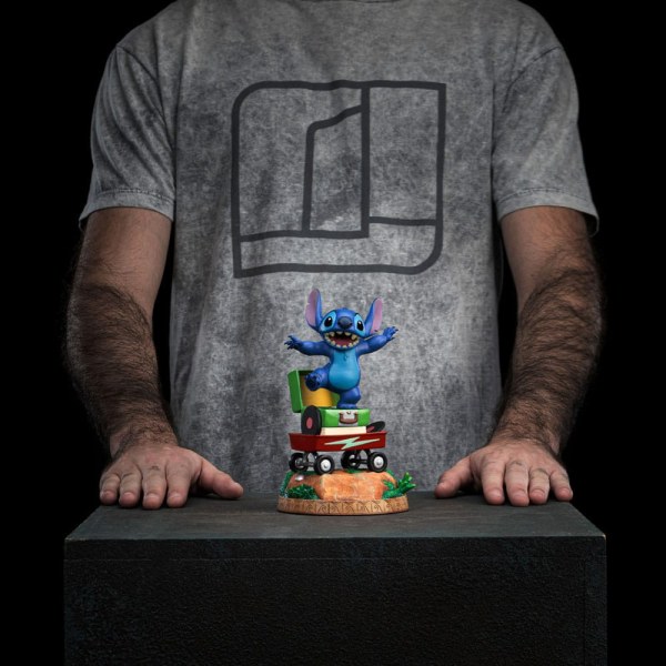Statuetta Lilo & Stitch 1/10 Art Scale Stitch 17 cm