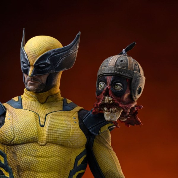 Deadpool 3 statuetta 1/10 Art Scale Wolverine & Headpool 22 cm