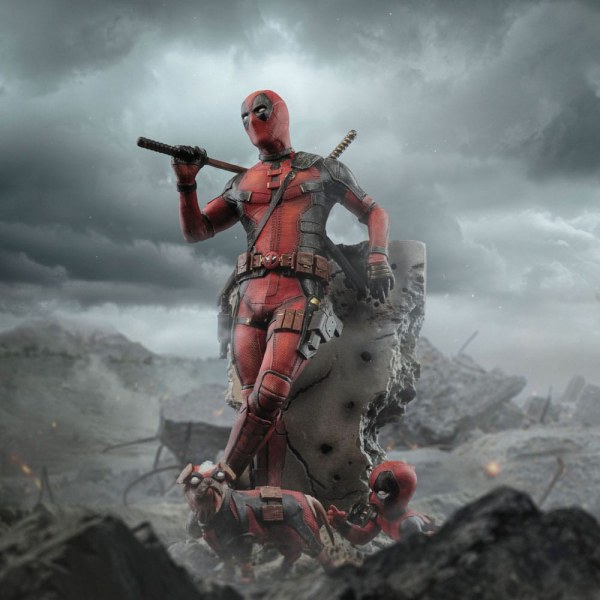 Deadpool 3 statuetta 1/10 Art Scale Deadpool 21 cm