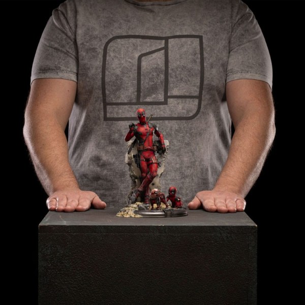 Deadpool 3 statuetta 1/10 Art Scale Deadpool 21 cm