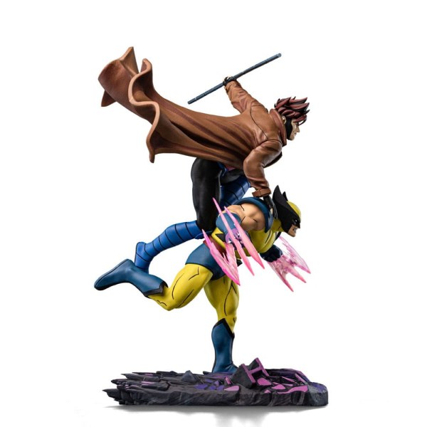 Statuetta Marvel 1/10 Deluxe Art Scale X-Men´97 Gambit & Wolverine 29 cm