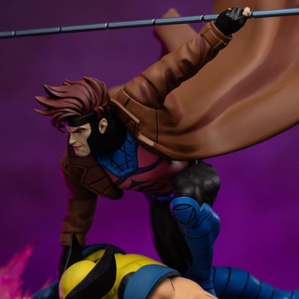 Statuetta Marvel 1/10 Deluxe Art Scale X-Men´97 Gambit & Wolverine 29 cm