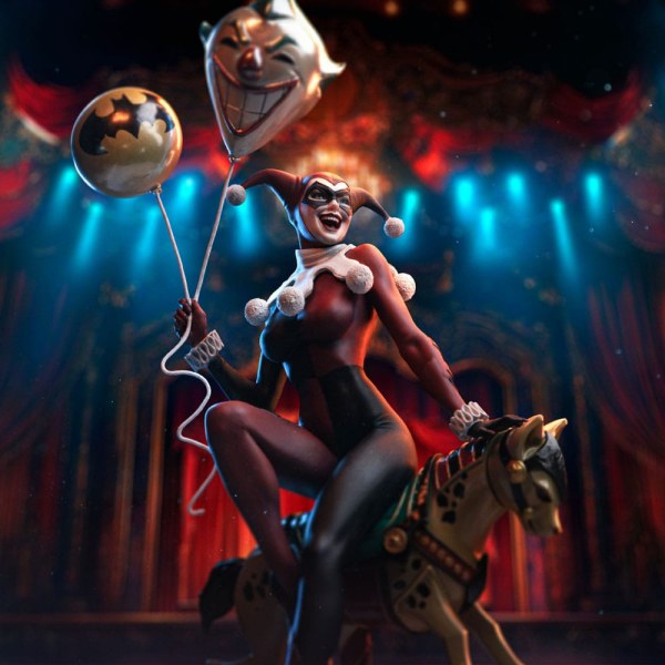 Statuetta DC Comics 1/10 Art Scale Harley Quinn Unleashed 30 cm