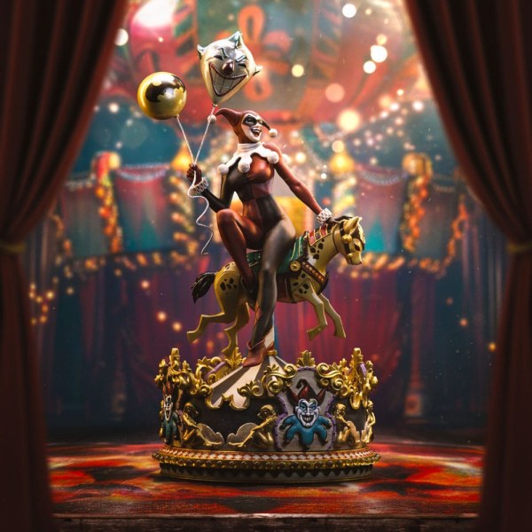 Statuetta DC Comics 1/10 Art Scale Harley Quinn Unleashed 30 cm