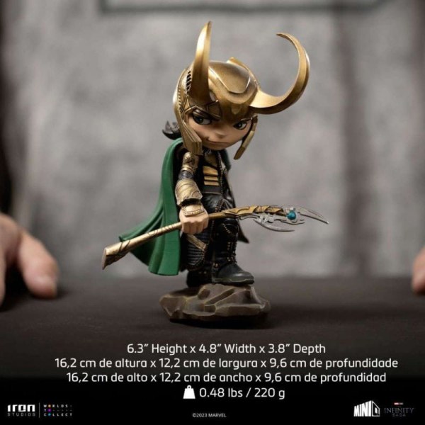 Avengers Infinity Saga Mini Co. PVC figura Loki 15 cm