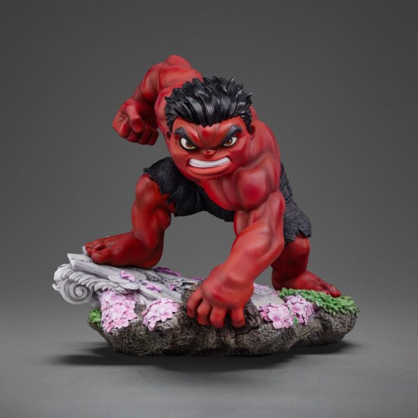 Capitano America 4 Mini Co. PVC figura Hulk Rosso 16 cm