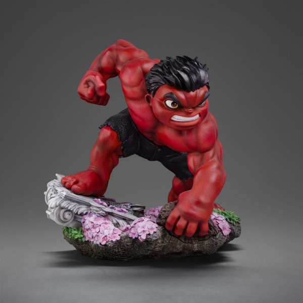 Capitano America 4 Mini Co. PVC figura Hulk Rosso 16 cm