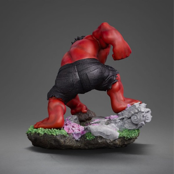 Capitano America 4 Mini Co. PVC figura Hulk Rosso 16 cm