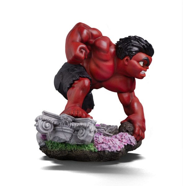 Capitano America 4 Mini Co. PVC figura Hulk Rosso 16 cm