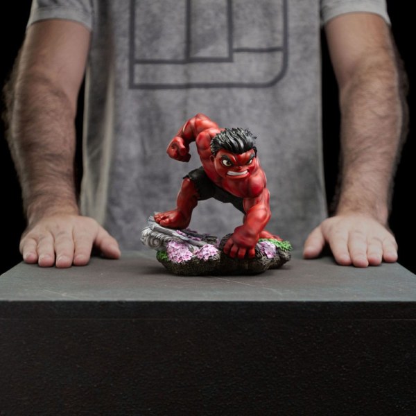 Capitano America 4 Mini Co. PVC figura Hulk Rosso 16 cm
