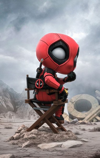 Marvel Deadpool & Wolverine Mini Co. PVC Deadpool figura 13 cm
