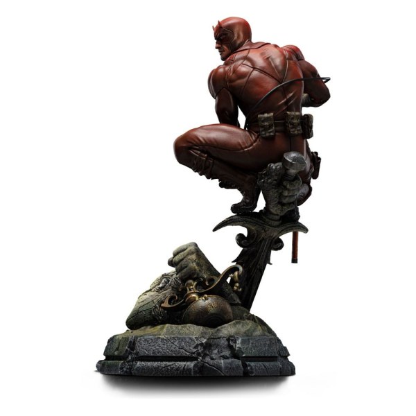 Statuetta Marvel 1/10 Deluxe Art Scale Daredevil Unleashed 22 cm