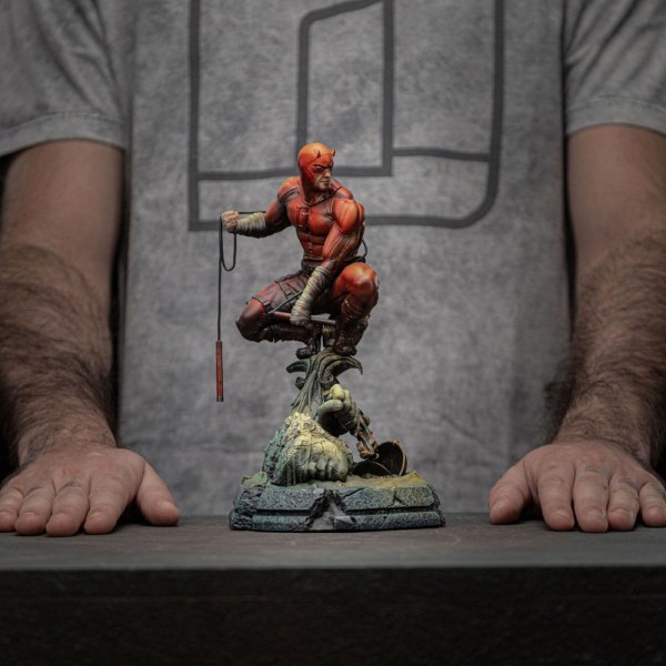 Statuetta Marvel 1/10 Deluxe Art Scale Daredevil Unleashed 22 cm