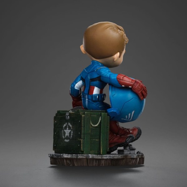 Avengers Infinity Saga Mini Co. PVC figura Capitano America 14 cm