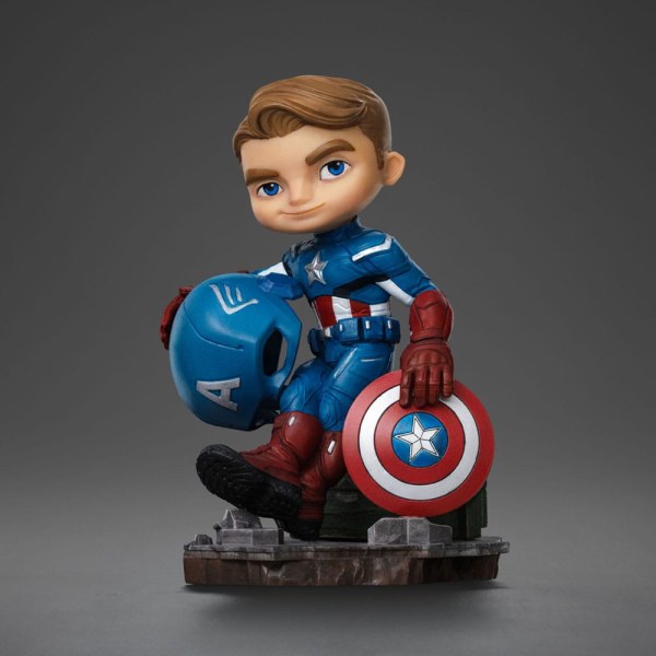 Avengers Infinity Saga Mini Co. PVC figura Capitano America 14 cm