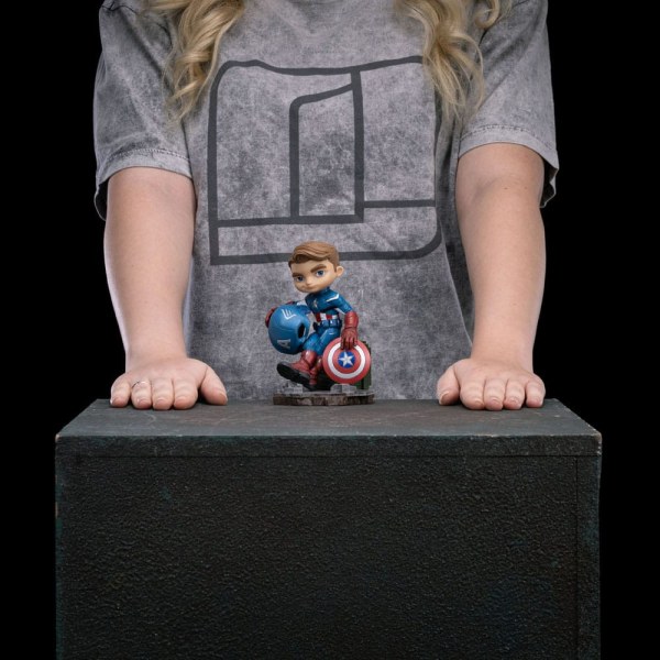 Avengers Infinity Saga Mini Co. PVC figura Capitano America 14 cm