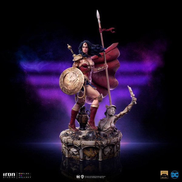 Wonder Woman Unleashed statuetta 1/10 BDS Art Scale Wonder Woman 30 cm