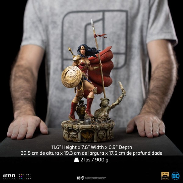Wonder Woman Unleashed statuetta 1/10 BDS Art Scale Wonder Woman 30 cm