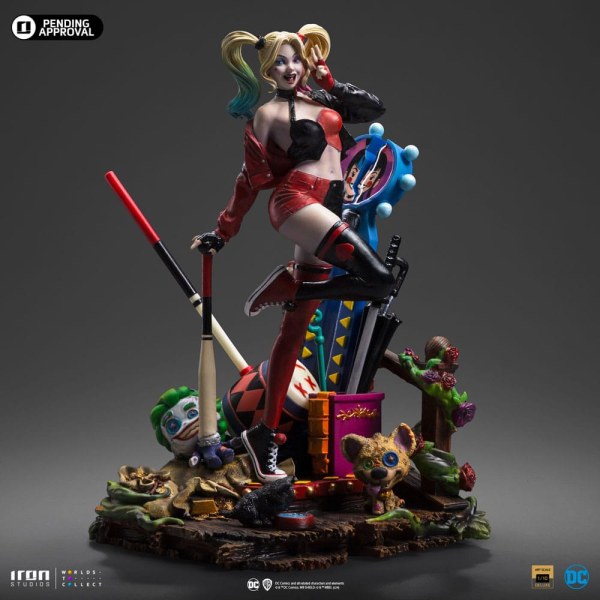 Statuetta DC Comics 1/10 Deluxe Art Scale Harley Quinn (Gotham City Sirens) 22 cm