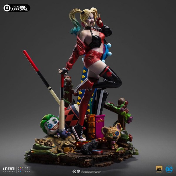 Statuetta DC Comics 1/10 Deluxe Art Scale Harley Quinn (Gotham City Sirens) 22 cm