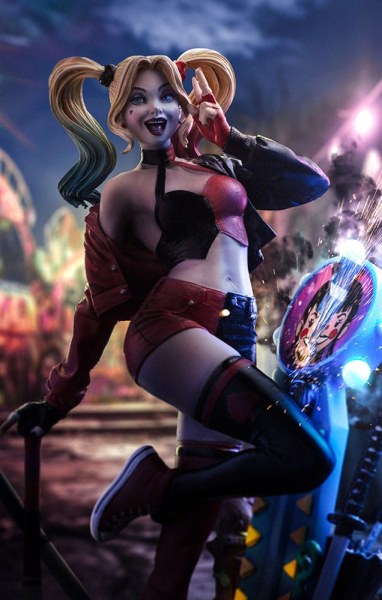Statuetta DC Comics 1/10 Deluxe Art Scale Harley Quinn (Gotham City Sirens) 22 cm