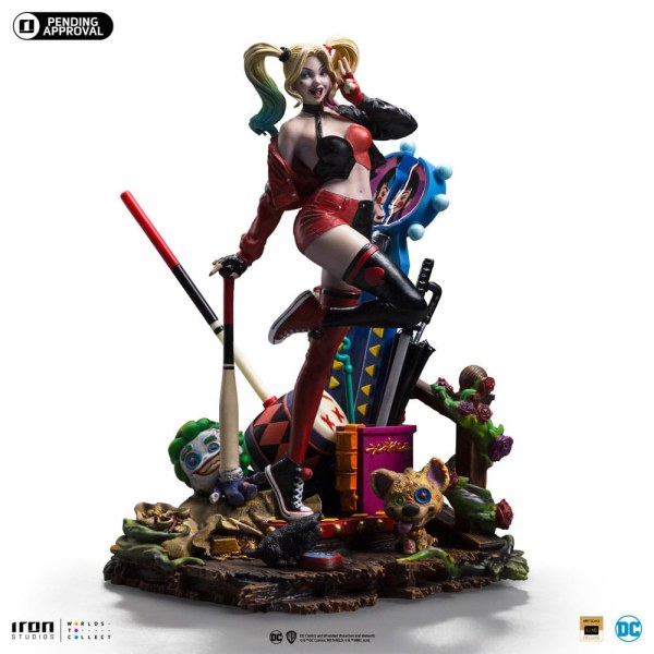 Statuetta DC Comics 1/10 Deluxe Art Scale Harley Quinn (Gotham City Sirens) 22 cm