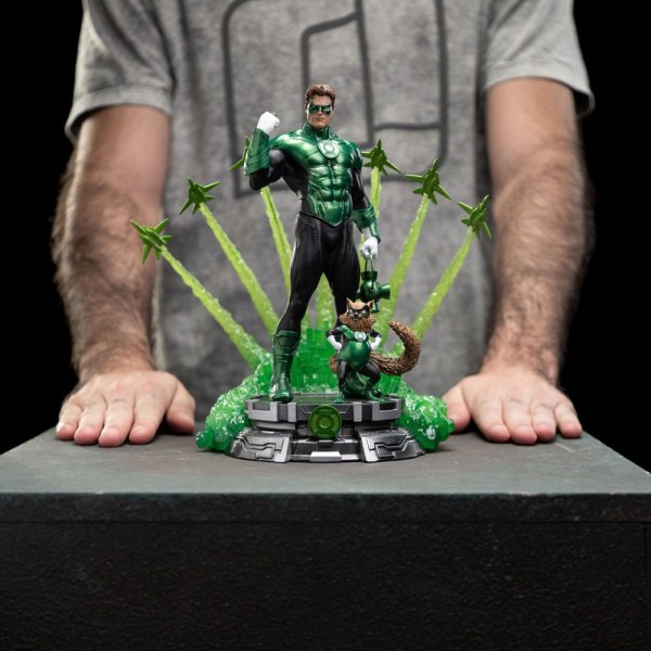 DC Comics Statuetta Deluxe Art Scale 1/10 Lanterna Verde Scatenata 24 cm