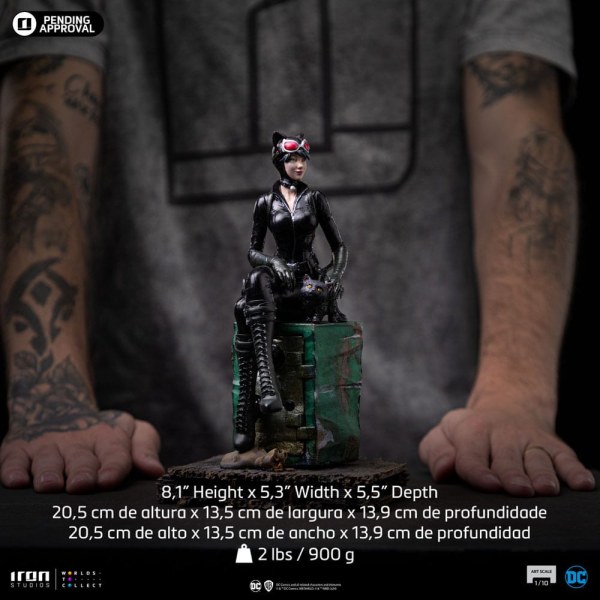 Statuetta DC Comics 1/10 Art Scale Catwoman (Gotham City Sirens) 21 cm