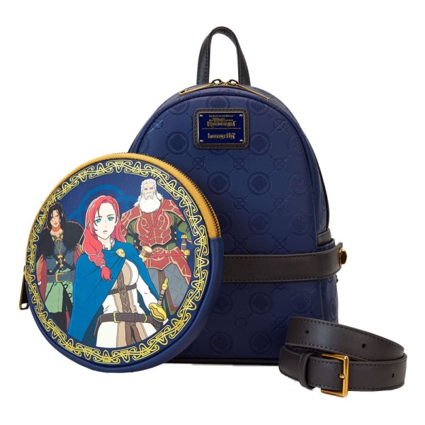 Il Signore degli Anelli di Loungefly Mini Zaino The War of Rohirrim con marsupio