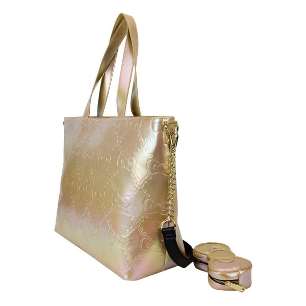 Hello Kitty by Loungefly borsa shopping 50° anniversario oro