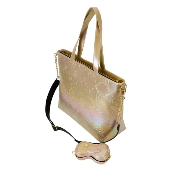Hello Kitty by Loungefly borsa shopping 50° anniversario oro