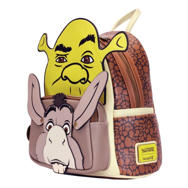 Dreamworks di Loungefly Shrek & Donkey Cosplay Mini Zaino