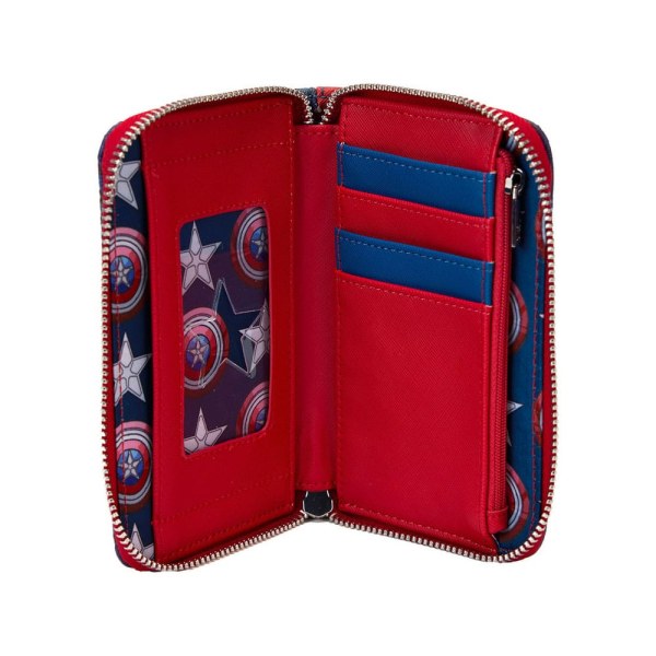 Portafoglio Capitano America by Loungefly Il Coraggio Di Una Principessa New World