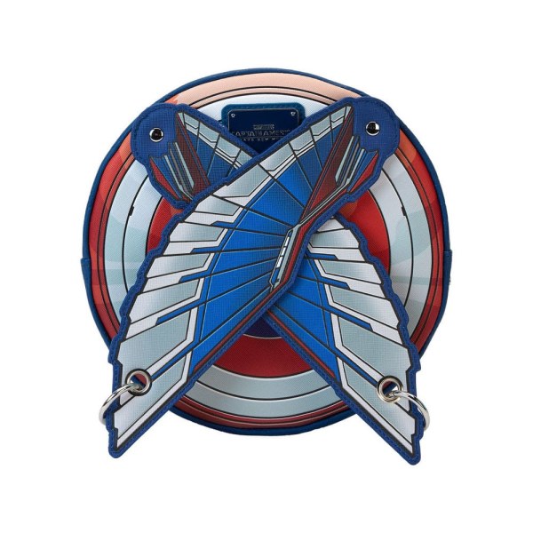 borsa a tracolla Capitano America by Loungefly Il Coraggio Di Una Principessa New World Wings