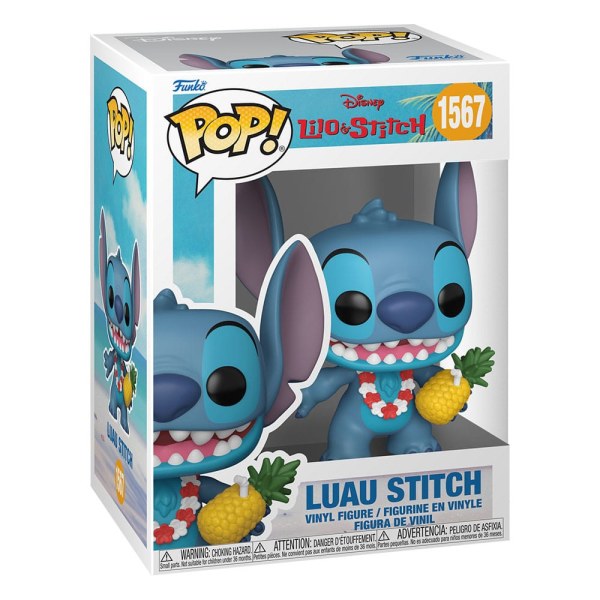 Lilo e Stitch POP! 1567 Figura in vinile Luau Stitch 9 cm