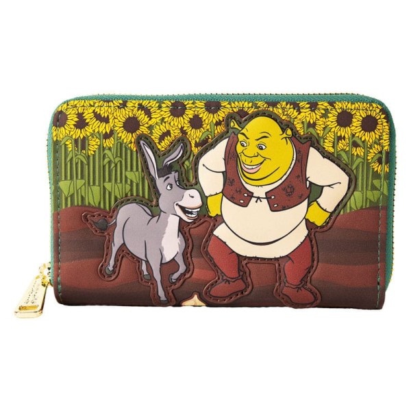 Dreamworks by Loungefly Shrek & Donkey Portamonete Campo di Girasoli