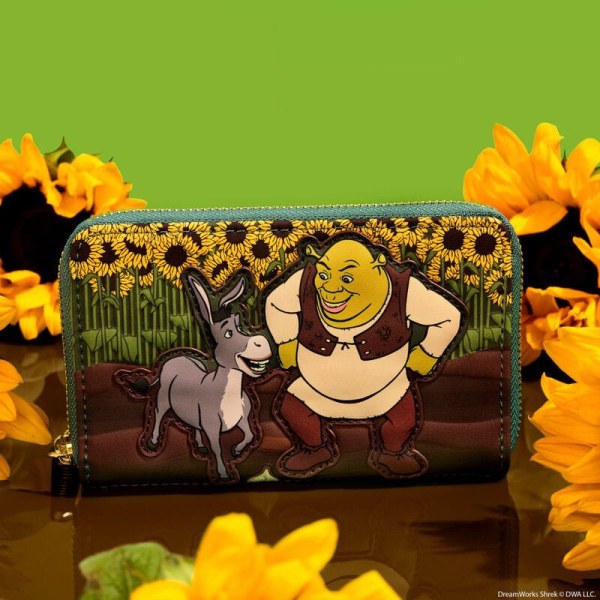 Dreamworks by Loungefly Shrek & Donkey Portamonete Campo di Girasoli
