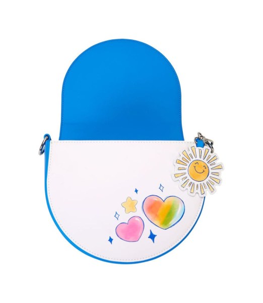 borsa a tracolla a tracolla con manico arcobaleno Care Bears by Loungefly