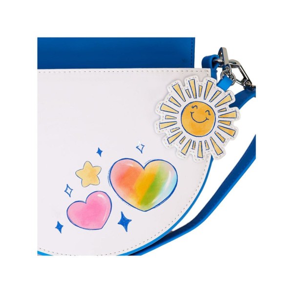 borsa a tracolla a tracolla con manico arcobaleno Care Bears by Loungefly