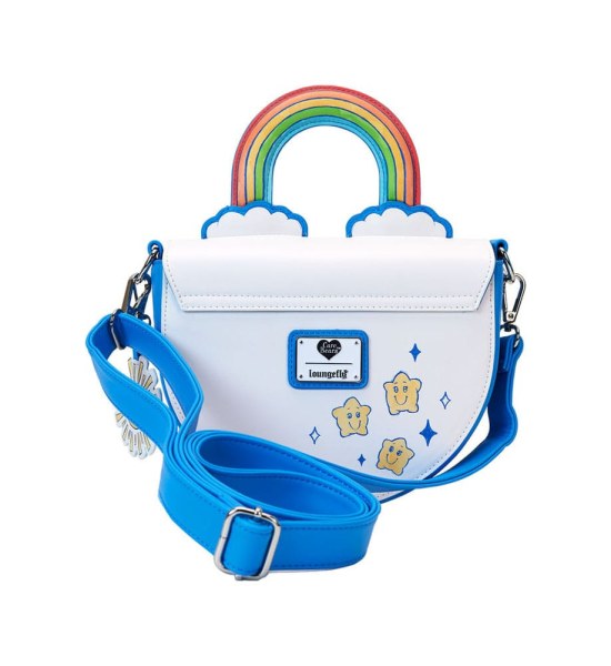 borsa a tracolla a tracolla con manico arcobaleno Care Bears by Loungefly