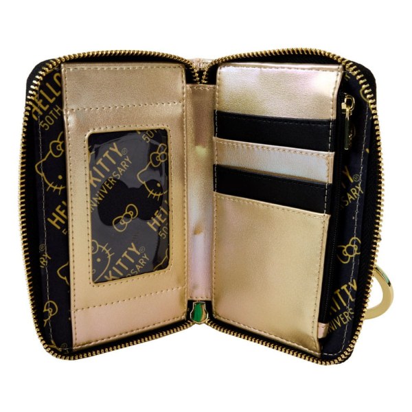 Hello Kitty by Loungefly Portamonete in oro per il 50° anniversario