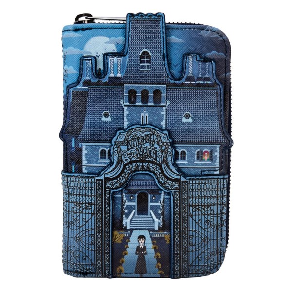Mercoledì di Loungefly Nevermore Castle Purse
