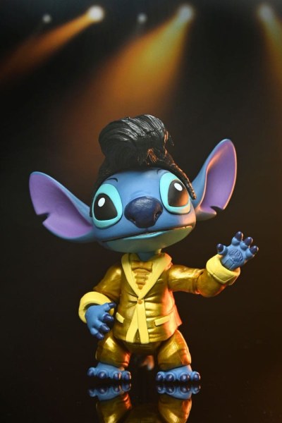 Lilo & Stitch Ultimate Gold Suit Elvis Stitch figurina 18 cm