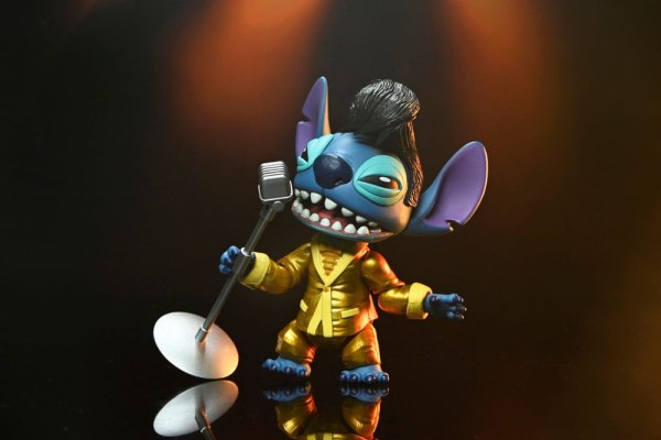Lilo & Stitch Ultimate Gold Suit Elvis Stitch figurina 18 cm
