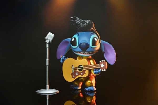 Lilo & Stitch Ultimate Gold Suit Elvis Stitch figurina 18 cm