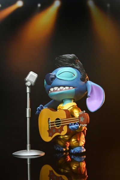 Lilo & Stitch Ultimate Gold Suit Elvis Stitch figurina 18 cm